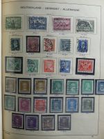 Deutsches Reich und etwas Besetzung im Schaubek-Album #MA198