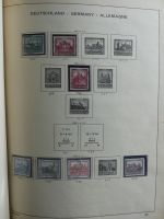 Deutsches Reich und etwas Besetzung im Schaubek-Album #MA198