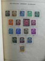 Deutsches Reich und etwas Besetzung im Schaubek-Album #MA198