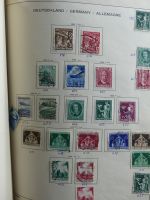 Deutsches Reich und etwas Besetzung im Schaubek-Album #MA198