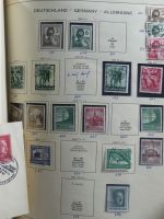 Deutsches Reich und etwas Besetzung im Schaubek-Album #MA198