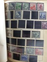 Deutsches Reich und etwas Besetzung im Schaubek-Album #MA198