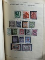 Deutsches Reich und etwas Besetzung im Schaubek-Album #MA198