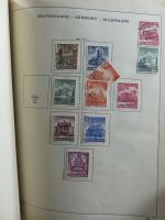 Deutsches Reich und etwas Besetzung im Schaubek-Album #MA198