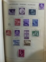 Deutsches Reich und etwas Besetzung im Schaubek-Album #MA198