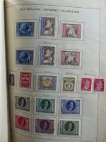 Deutsches Reich und etwas Besetzung im Schaubek-Album #MA198