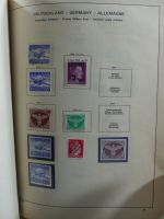 Deutsches Reich und etwas Besetzung im Schaubek-Album #MA198