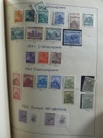 Deutsches Reich und etwas Besetzung im Schaubek-Album #MA198