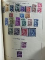 Deutsches Reich und etwas Besetzung im Schaubek-Album #MA198