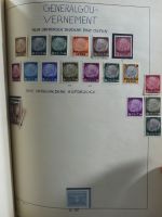 Deutsches Reich und etwas Besetzung im Schaubek-Album #MA198