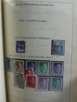 Deutsches Reich und etwas Besetzung im Schaubek-Album #MA198