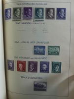 Deutsches Reich und etwas Besetzung im Schaubek-Album #MA198