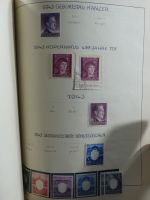 Deutsches Reich und etwas Besetzung im Schaubek-Album #MA198