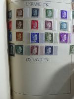 Deutsches Reich und etwas Besetzung im Schaubek-Album #MA198