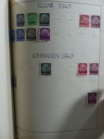 Deutsches Reich und etwas Besetzung im Schaubek-Album #MA198