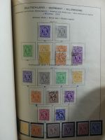 Deutsches Reich und etwas Besetzung im Schaubek-Album #MA198