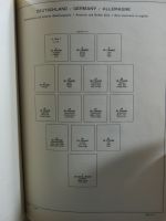 Deutsches Reich und etwas Besetzung im Schaubek-Album #MA198