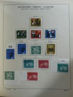 BRD Bund anfangs gestempelt später ** besammelt im Schaubek-Album #MA199