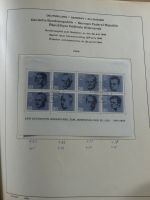 BRD Bund anfangs gestempelt später ** besammelt im Schaubek-Album #MA199
