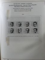 BRD Bund anfangs gestempelt später ** besammelt im Schaubek-Album #MA199