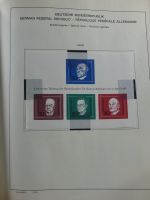 BRD Bund anfangs gestempelt später ** besammelt im Schaubek-Album #MA199
