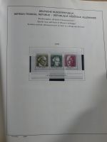 BRD Bund anfangs gestempelt später ** besammelt im Schaubek-Album #MA199