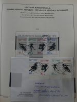 BRD Bund anfangs gestempelt später ** besammelt im Schaubek-Album #MA199