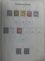 Deutsches Reich und Bund Anfänge dual besammelt im Leuchtturm-Album #MA200