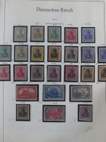 Deutsches Reich und Bund Anfänge dual besammelt im Leuchtturm-Album #MA200