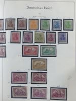 Deutsches Reich und Bund Anfänge dual besammelt im Leuchtturm-Album #MA200