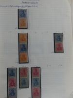 Deutsches Reich und Bund Anfänge dual besammelt im Leuchtturm-Album #MA200
