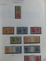 Deutsches Reich und Bund Anfänge dual besammelt im Leuchtturm-Album #MA200