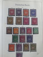 Deutsches Reich und Bund Anfänge dual besammelt im Leuchtturm-Album #MA200