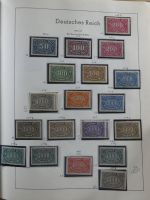 Deutsches Reich und Bund Anfänge dual besammelt im Leuchtturm-Album #MA200