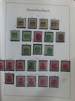 Deutsches Reich und Bund Anfänge dual besammelt im Leuchtturm-Album #MA200