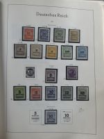 Deutsches Reich und Bund Anfänge dual besammelt im Leuchtturm-Album #MA200