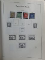 Deutsches Reich und Bund Anfänge dual besammelt im Leuchtturm-Album #MA200