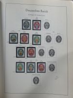 Deutsches Reich und Bund Anfänge dual besammelt im Leuchtturm-Album #MA200