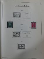 Deutsches Reich und Bund Anfänge dual besammelt im Leuchtturm-Album #MA200