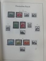 Deutsches Reich und Bund Anfänge dual besammelt im Leuchtturm-Album #MA200