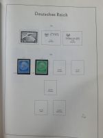 Deutsches Reich und Bund Anfänge dual besammelt im Leuchtturm-Album #MA200