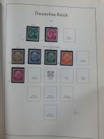 Deutsches Reich und Bund Anfänge dual besammelt im Leuchtturm-Album #MA200