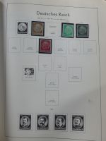 Deutsches Reich und Bund Anfänge dual besammelt im Leuchtturm-Album #MA200