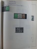 Deutsches Reich und Bund Anfänge dual besammelt im Leuchtturm-Album #MA200