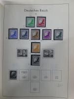 Deutsches Reich und Bund Anfänge dual besammelt im Leuchtturm-Album #MA200