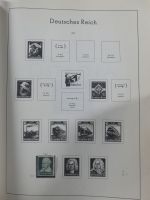 Deutsches Reich und Bund Anfänge dual besammelt im Leuchtturm-Album #MA200