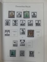 Deutsches Reich und Bund Anfänge dual besammelt im Leuchtturm-Album #MA200