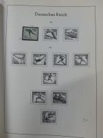 Deutsches Reich und Bund Anfänge dual besammelt im Leuchtturm-Album #MA200