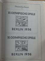Deutsches Reich und Bund Anfänge dual besammelt im Leuchtturm-Album #MA200