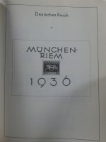 Deutsches Reich und Bund Anfänge dual besammelt im Leuchtturm-Album #MA200